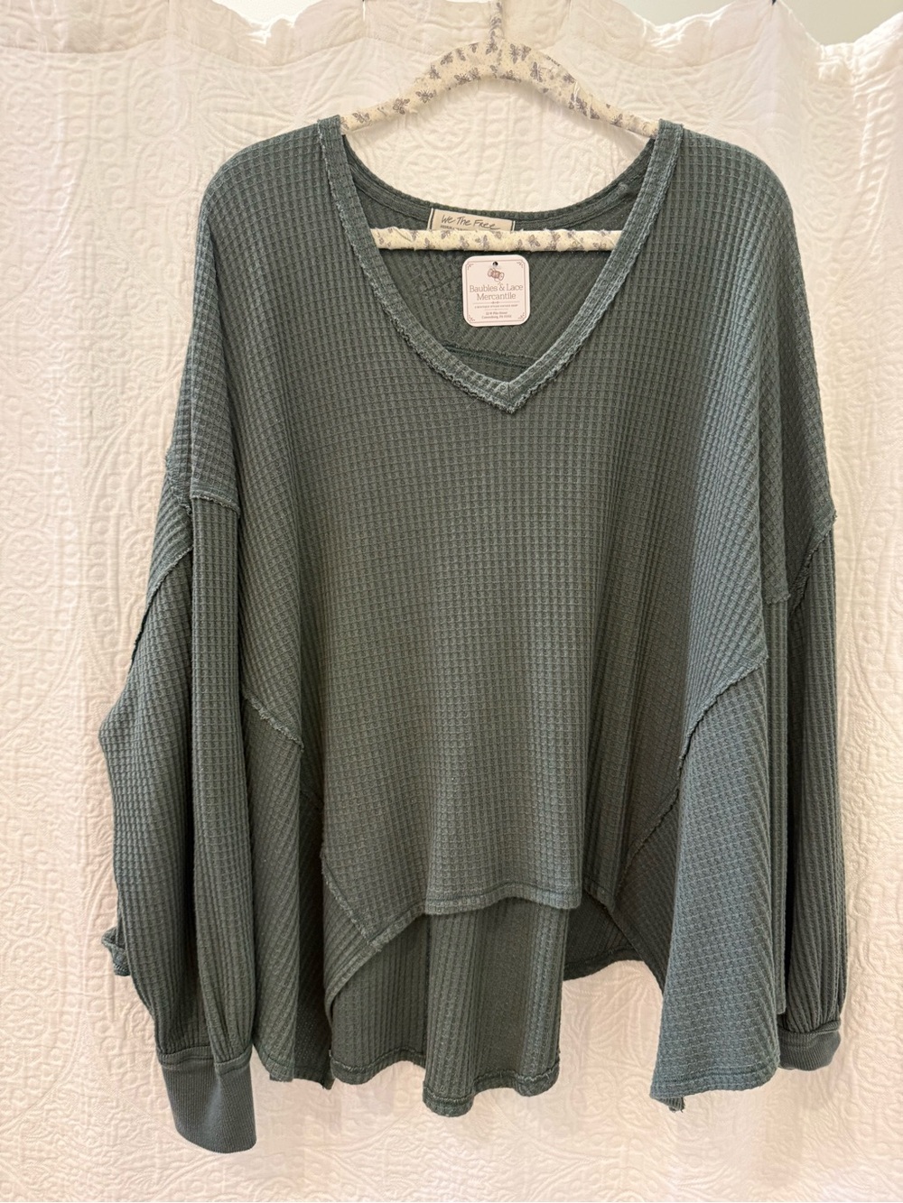 Green Free People Top